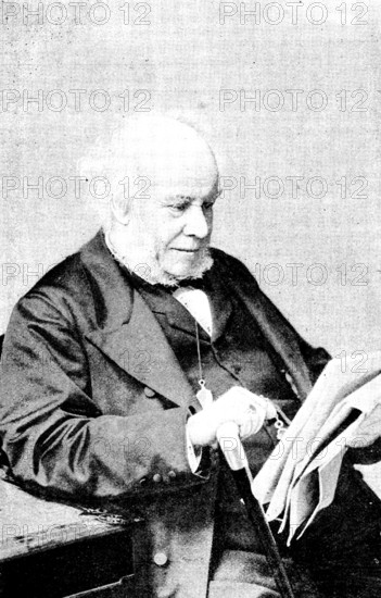 The late Mr. Edward Lloyd, Proprietor of the "Daily Chronicle" and "Lloyd's Weekly", 1890.  Creator: Unknown.