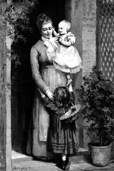 Dethroned - by J. A. Clark, 1890.  Creator: R. Taylor.