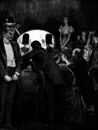 In the twilight she could still distinguish his face...And she watched him, 1890. Creator: R. Taylor.