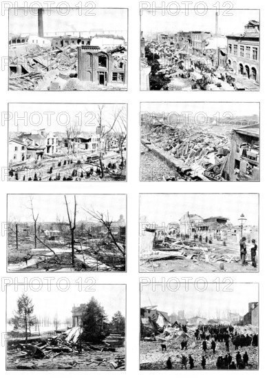 The Cyclone at Louisville, Kentucky, United States, 1890. Creator: Unknown.