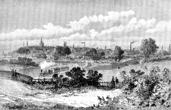 Aylesbury, visited by the Queen, May 14, 1890. Creator: Unknown.