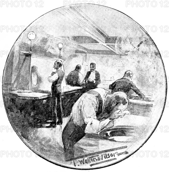 The Lavatory, Carlton Club, 1890. Creator: Unknown.