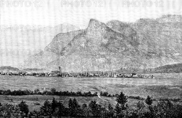 Ober-Ammergau, Bavaria, where the "Passion Play" is performed, 1890. Creator: Unknown.