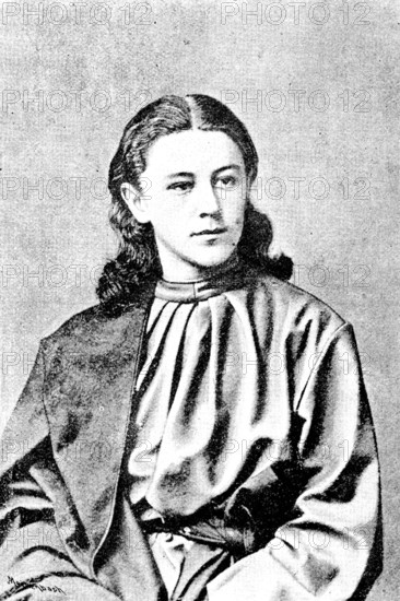 The Ober-Ammergau Passion Play: John (Peter Rendl), 1890. Creator: Unknown.