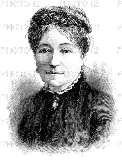 The late Dowager Marchioness of Ely, 1890. Creator: R. Taylor.