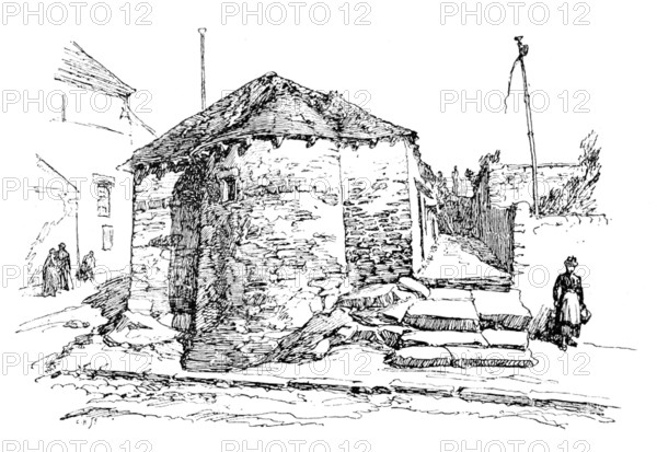 Remains of the Old Fort, Plymouth, 1890. Creator: Unknown.