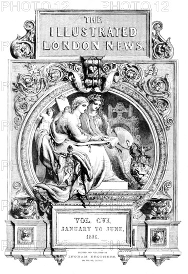 Front page, "Illustrated London News", January to June, 1895. Creator: Unknown.