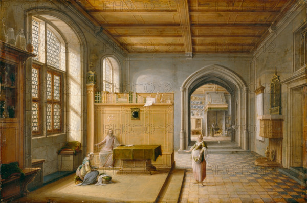 Christ in the House of Martha and Mary, 1620. Creator: Hendrik van Steenwyck.