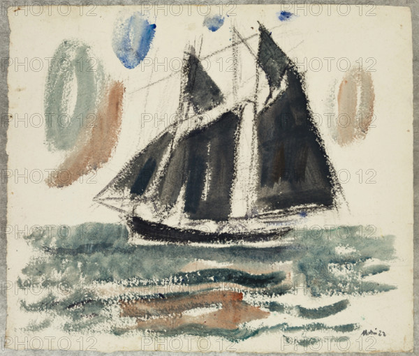 Nova Scotian, 1922. Creator: John Marin.