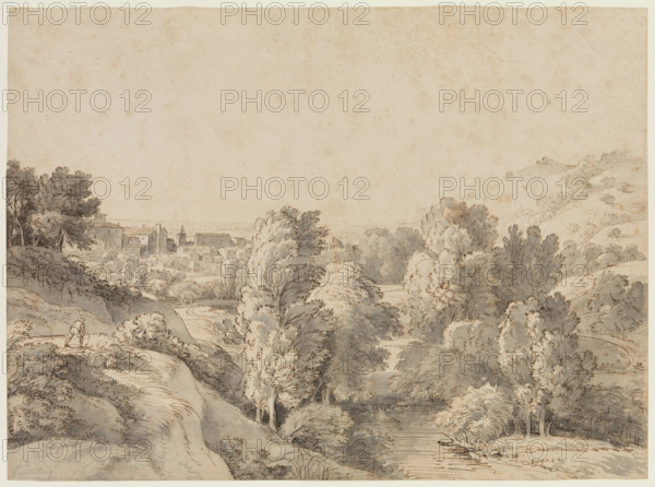 Landscape, 18th or 19th century. Creator: Jean Antoine Constantin.