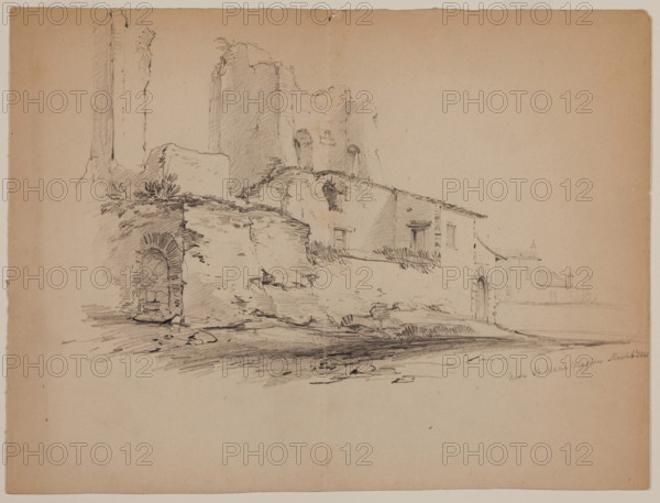 Near Saint Maria Magion, March 6th, 1841. Creator: John William Casilear.