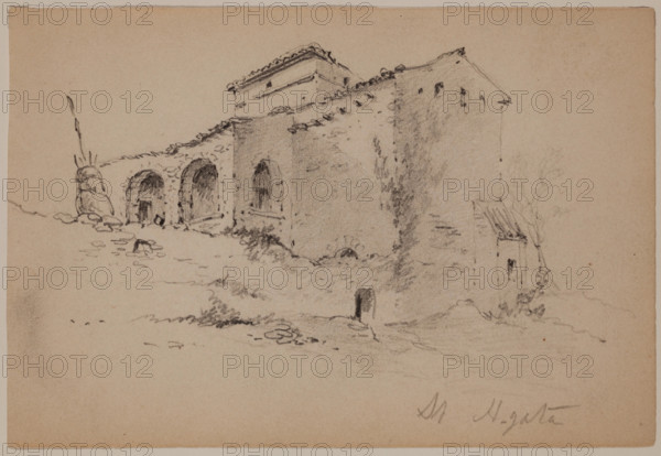 Sant' Agata, 19th century. Creator: John William Casilear.