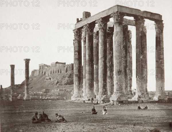 The Acropolis, Athens, 1854. Creator: James Robertson.
