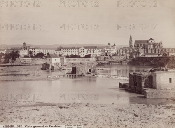 General view of Cordoba, c1885. Creator: Juan Laurent.