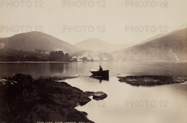 Glen Luss, Loch Lomond, between 1870 and 1880. Creator: James Valentine.