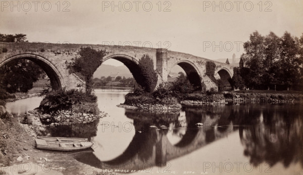 Old Bridge of Forth, Stirling, between 1870 and 1880. Creator: James Valentine.