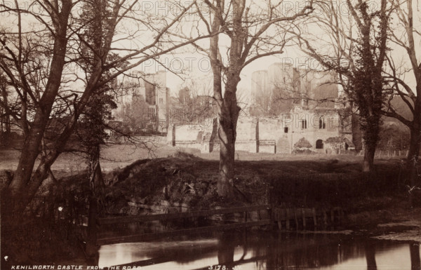 Kenilworth Castle form the Road, between 1870 and 1880. Creator: James Valentine.