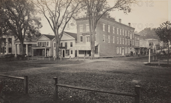 Town Square, Berkshire, Massachusetts, between 1890 and 1900. Creator: Unknown.