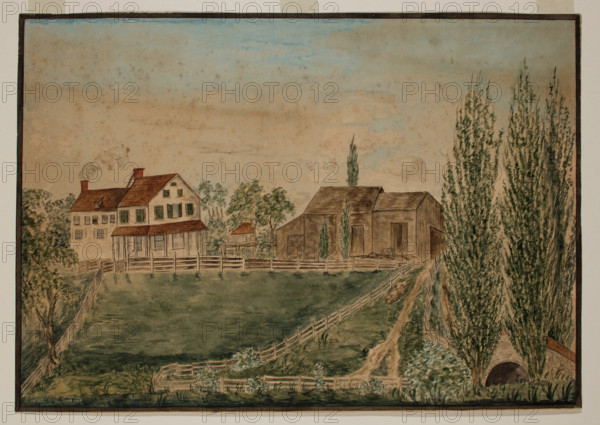 Whitby Manor, c1840s. Creator: Martha Gray Thomas.