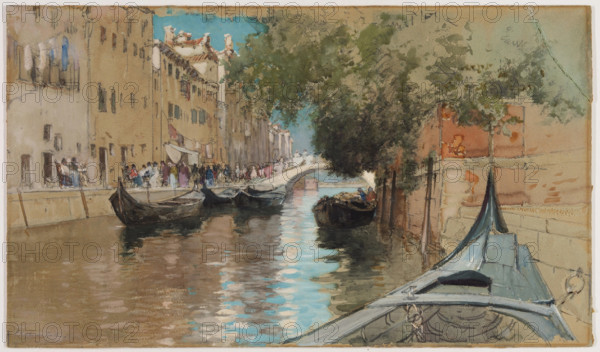 Venice, between 1860 and 1915. Creator: Francis Hopkinson Smith.