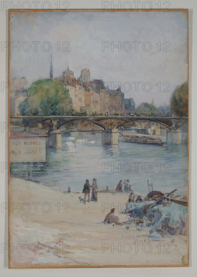 A Bit of Old Paris, 1898. Creator: Sydney Hartman.