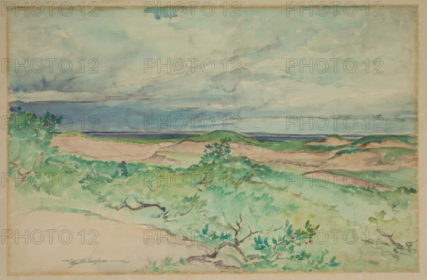 At Cape Ann, between 1860 and 1909. Creator: Walter Shirlaw.