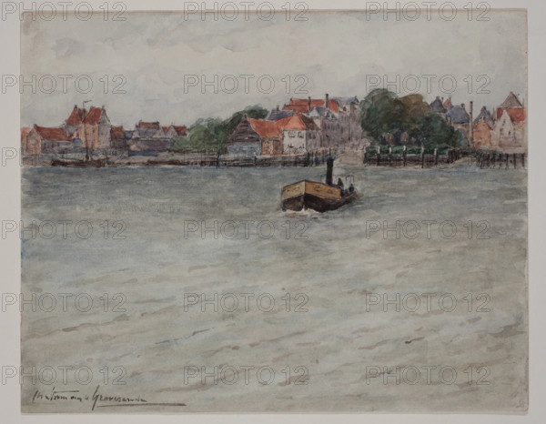 Zwyndrecht, 1887. Creator: Carel Nicolaas Storm.