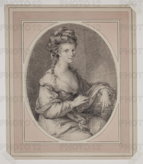 Portrait of a Woman, between mid-18th and early 19th century. Creator: Circle of Angelica Kauffman.