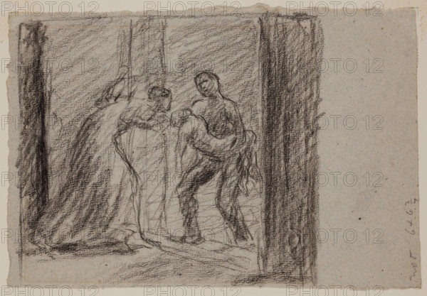 Rescue, c1870-1896. Creator: Wyatt Eaton.