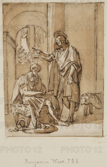 Study for Classical Subject, between 18th and 19th century. Creator: Benjamin West.