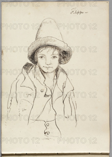 Filippo, 1832. Creator: Thomas Cole.