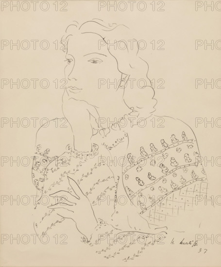 The Rumanian Blouse, c1940. Creator: Henri Matisse.