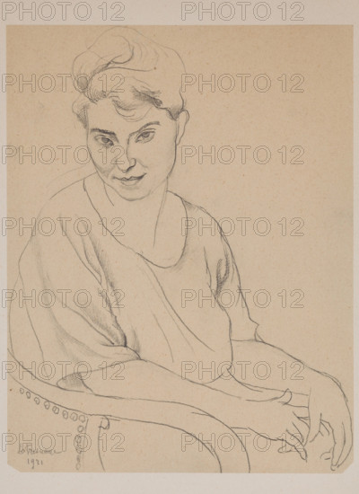 La Roumaine, 1921. Creator: Roger de la Fresnaye.