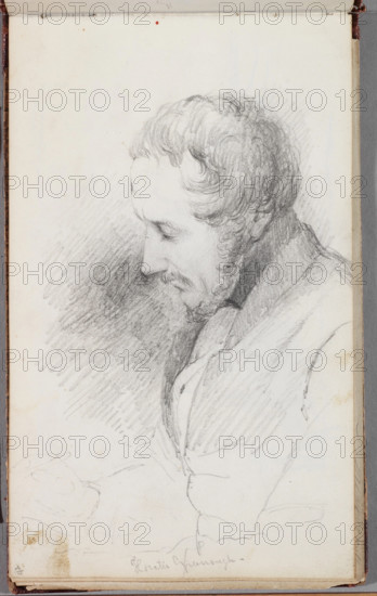Horatio Greenough, c1830. Creator: Thomas Cole.