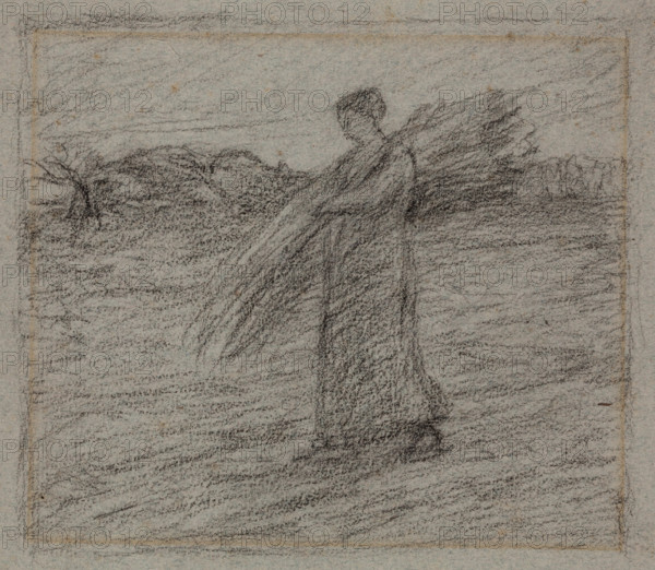 The Gleaner, c1870-1896. Creator: Wyatt Eaton.