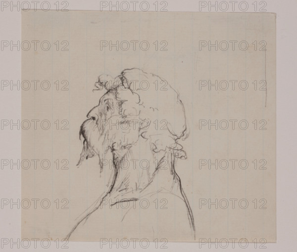 An Old Man, between 1840 and 1879. Creator: William Rimmer.