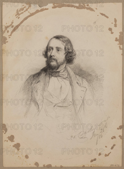 Man, 1856. Creator: Felix Octavius Carr Darley.