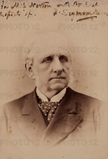 Portrait of F. Seymour Haden, c1881. Creator: Unknown.