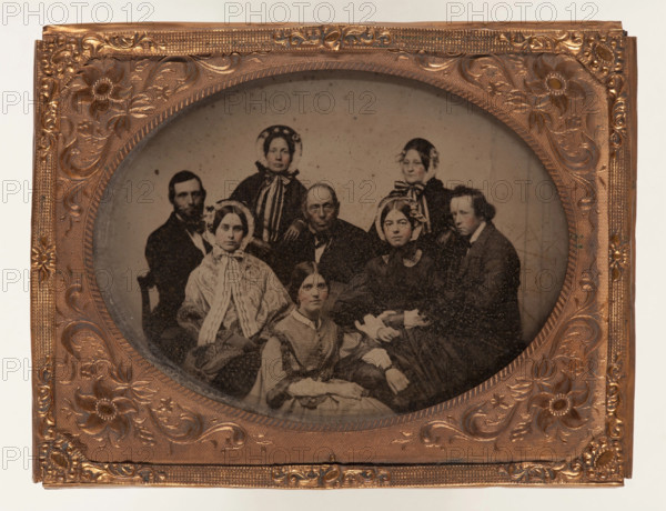 Group Portrait with Jane P. Hoyt, between 1860 and 1870. Creator: Unknown.