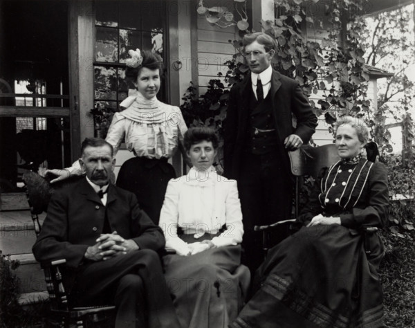 Untitled (Family of Five), c1900, printed 1980. Creator: Unknown.