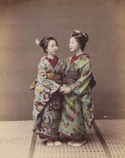 Two Geishas, c1885. Creator: Unknown.