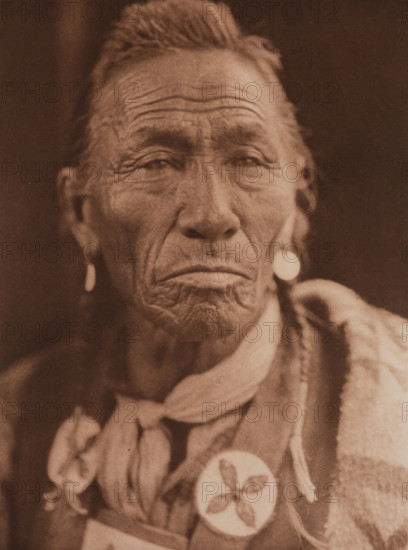 Muwu ("His Tooth"), Sarsi, 1926. Creator: Edward Sheriff Curtis.