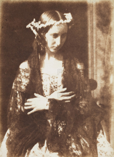 Miss Rennie, c1845. Creators: Robert Adamson, Hill & Adamson, David Octavius Hill.