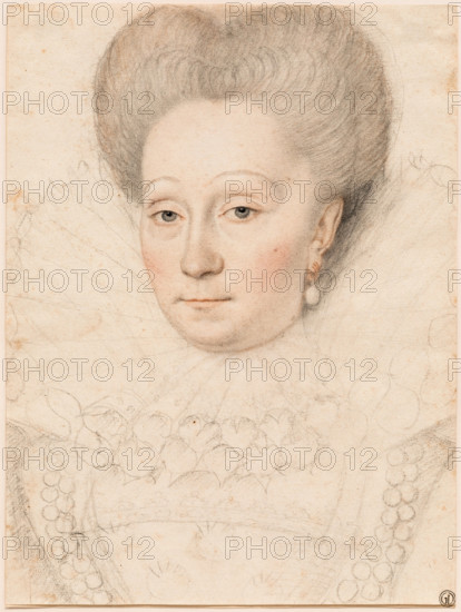 Portrait of an Unknown Noblewoman, c.between 1585 and 1600. Creator: Francois Quesnel.
