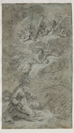 Christ in the Garden of Gethsemane, between 1692 and 1768. Creator: Jean Restout.