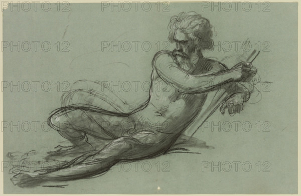 Neptune, mid-19th century. Creator: Isidore Pils.