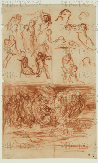 Figures, between 1807 and 1876. Creator: Narcisse Virgile Diaz de la Pena.