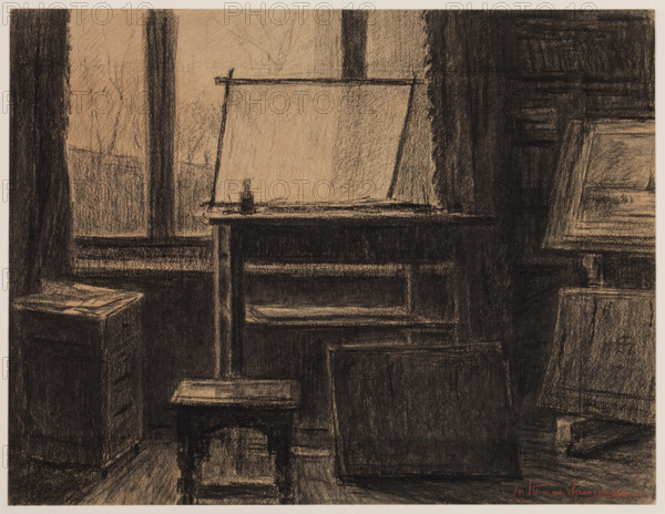 My Studio, between 1860 and 1924. Creator: Carel Nicolaas Storm.
