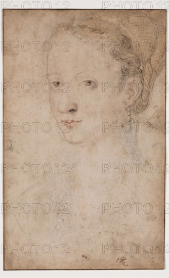 Portrait of a Woman, c.between 1530 and 1572. Creator: Jean Clouet.