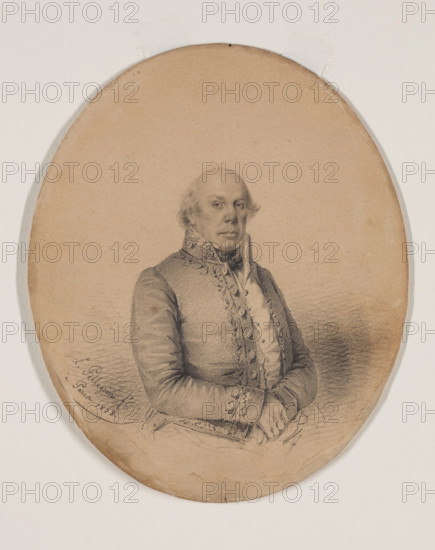 Daniel Brent, 1828. Creator: Louis-Jean Baptiste Pellegrin.
